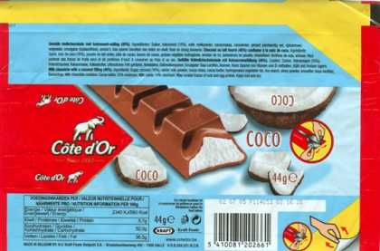 Candy Wrappers - Kraft Foods Belgium