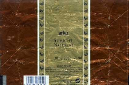 Candy Wrappers - Arko