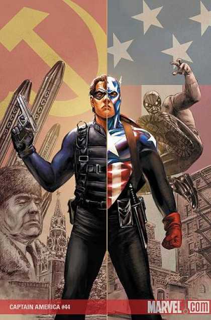 Captain America (2004) 44 - Russia - America - Gun - Captain America - Nuclear Weapon