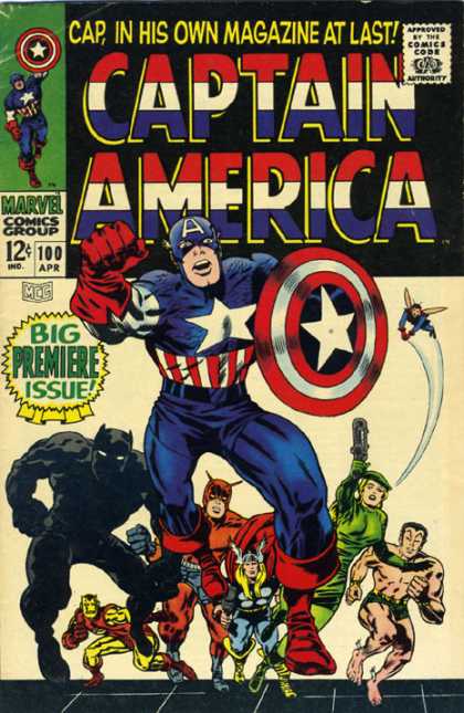 Captain America 100 - Jack Kirby