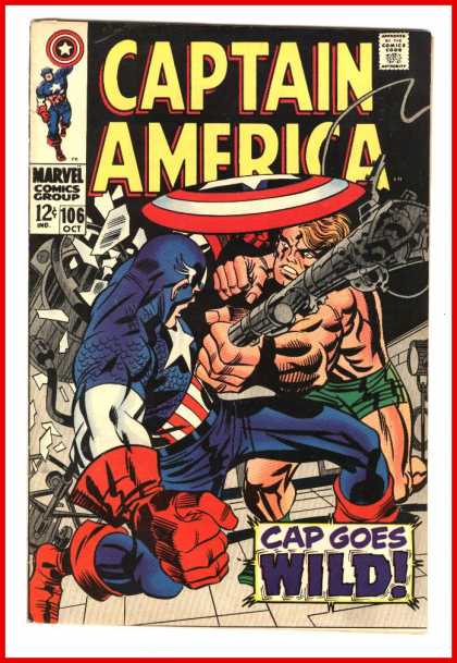 Captain America 106 - Jack Kirby