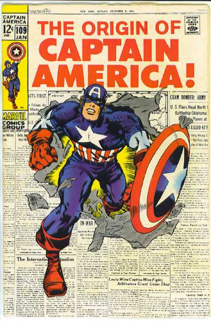 Captain America 109 - Jack Kirby
