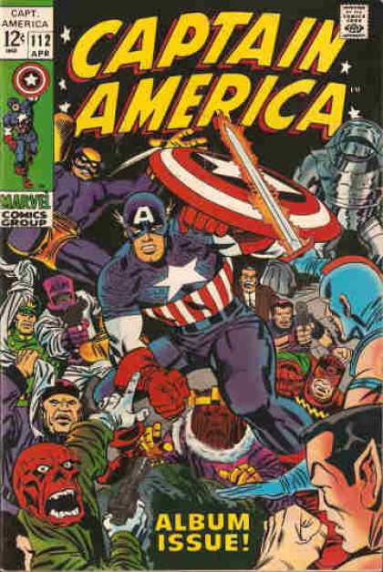 Captain America 112 - Jack Kirby