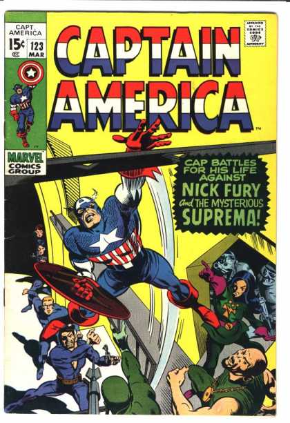 Captain America 123 - Gene Colan