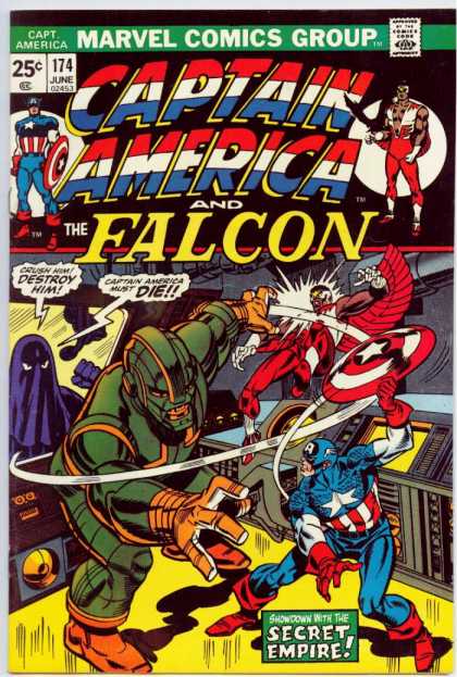 Captain America 174 - Crush - Destroy - Die - Showdown - Empire