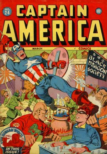 Captain America 24 - Japanese - Asian - Torture - Firecrackers - Fighting - Steve Epting
