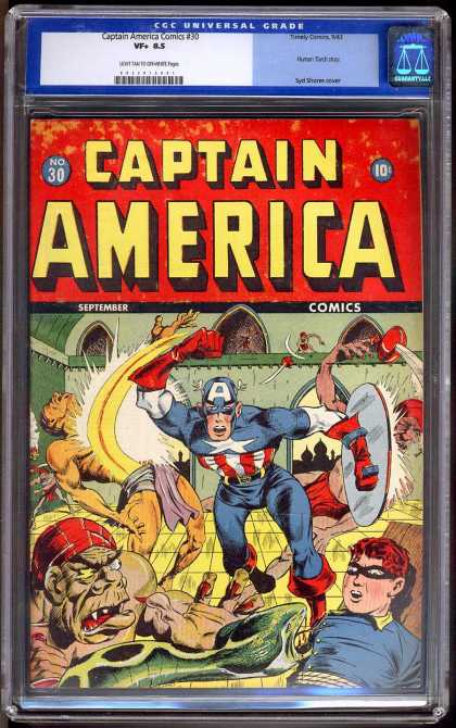 Captain America 30 - Dare Captain - Bad Devil - Python Bite - Kick Boxer - Action King - Steve Epting