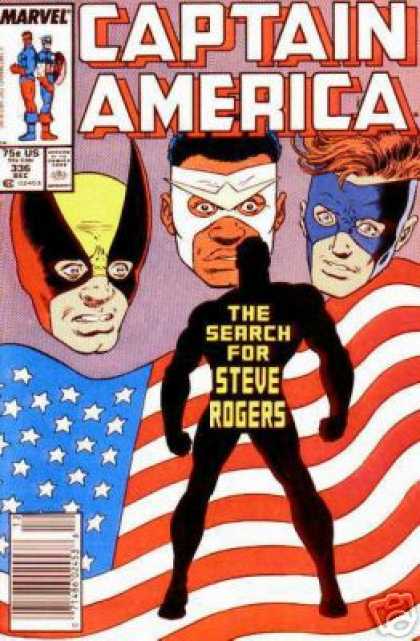 Captain America 336 - Marvel Comics - Bronze Age - Steve Rogers - Patriotic - Wolverine