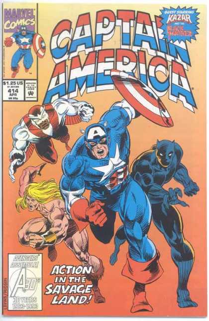 Captain America 414