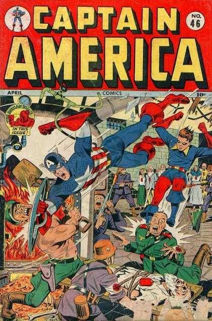 Captain America 46 - April - Comics - Rope - No46 - Belt - Marko Djurdjevic