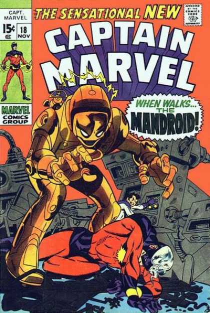 Jim Starlin Captain Marvel 18 - Jim Starlin