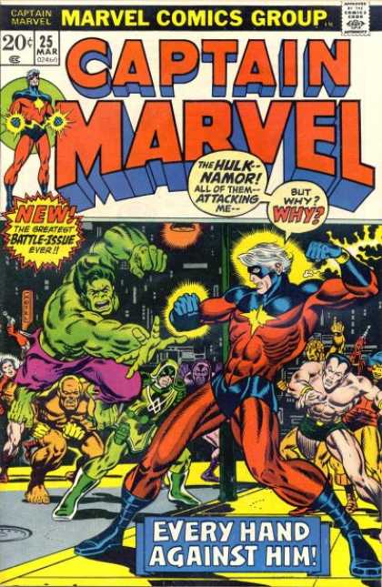 Jim Starlin Captain Marvel 25 - Jim Starlin