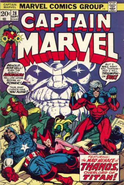Jim Starlin, Jose Jimenez-Momediano Captain Marvel 28 - Jim Starlin, Jose Jimenez-Momediano