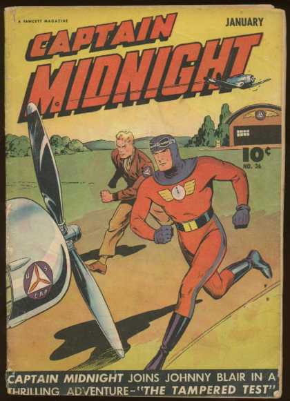 Captain Midnight 36 - January - No 36 - Johnny Blair - Tampered - Test
