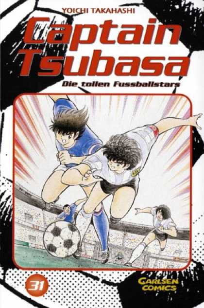 Captain Tsubasa 31 - Yoichi Takahashi - Die Tollen Fussballstars - Carlsen Comics - Ball - Man
