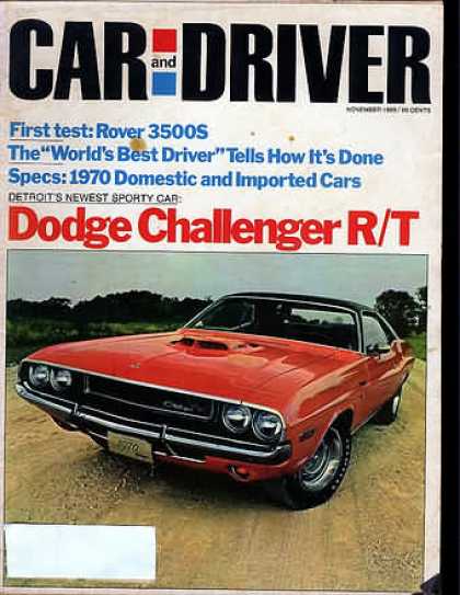 Car and Driver - November 1969