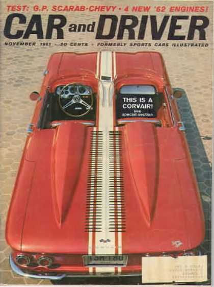 Car and Driver - November 1961