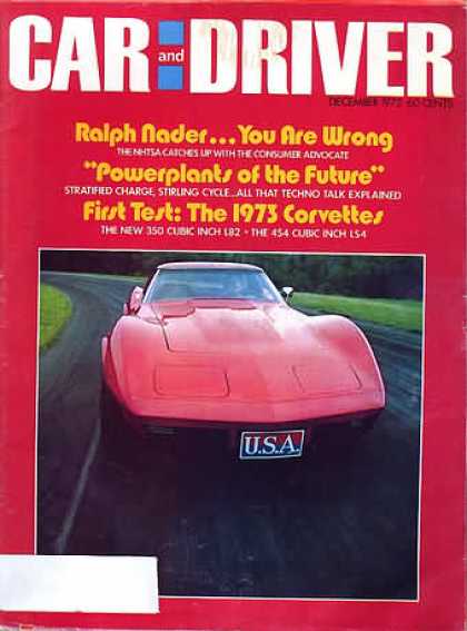Car and Driver - December 1972