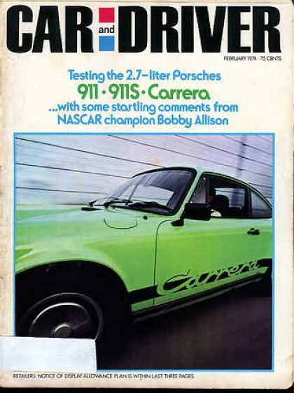 Car and Driver - February 1974