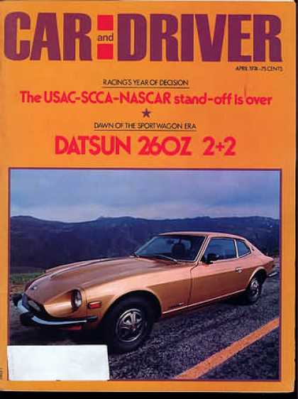 Car and Driver - April 1974
