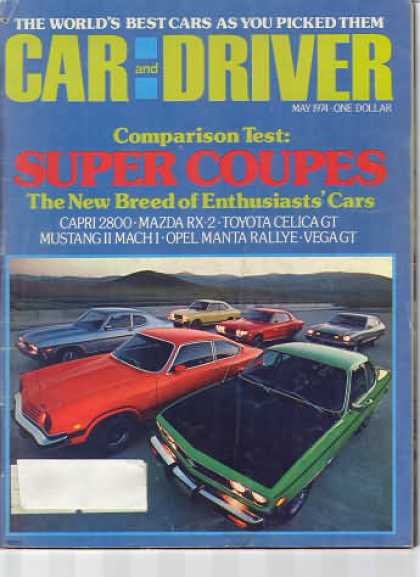 Car and Driver - May 1974