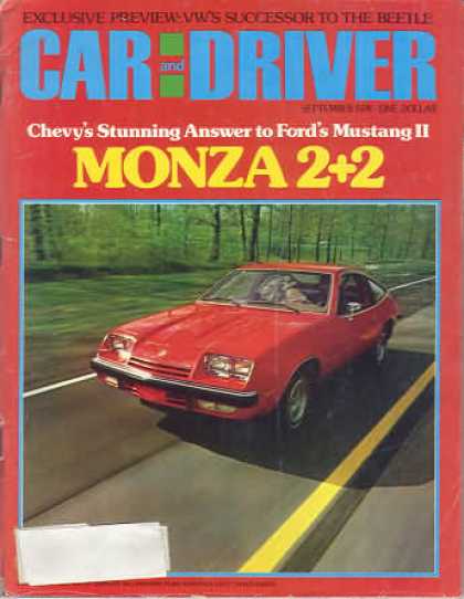 Car and Driver - September 1974