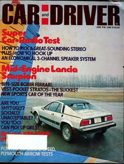 Car and Driver - June 1976