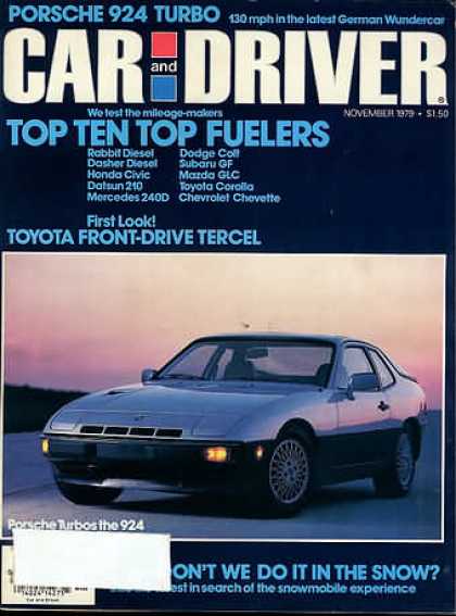 Car and Driver - November 1979