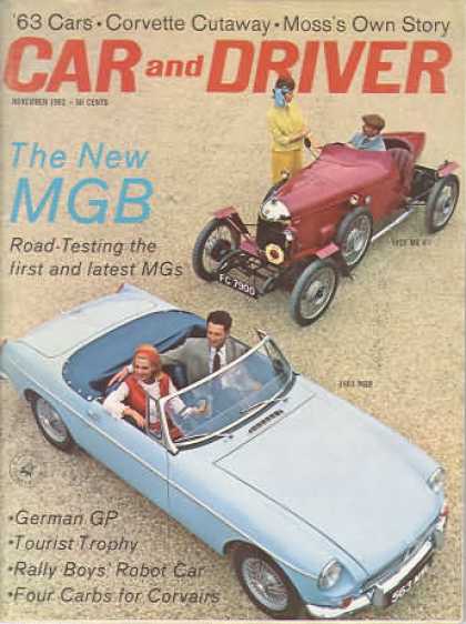 Car and Driver - November 1962