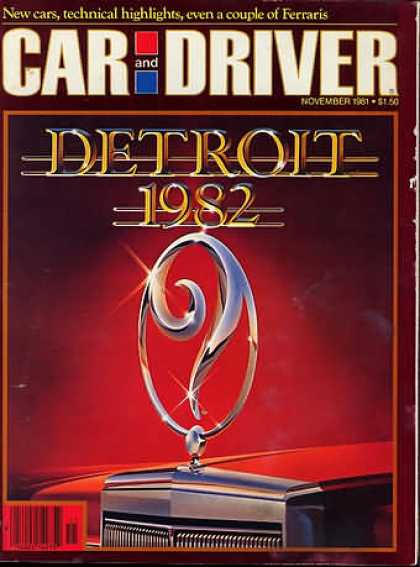 Car and Driver - November 1981