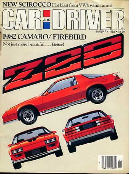 Car and Driver - January 1982