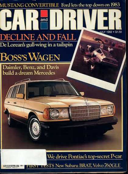 Car and Driver - July 1982