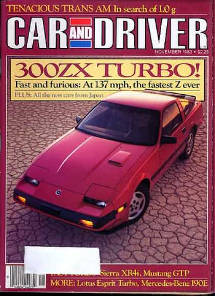Car and Driver - November 1983