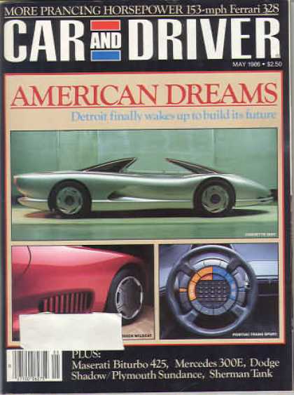 Car and Driver - May 1986