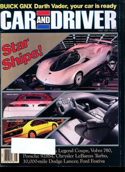 Car and Driver - May 1987