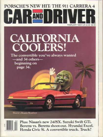 Car and Driver - February 1989