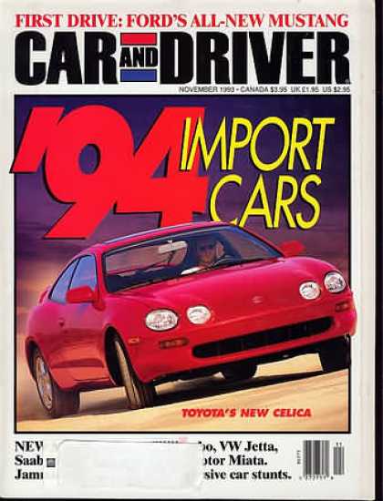 Car and Driver - November 1993