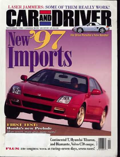 Car and Driver - November 1996