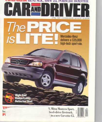 Car and Driver - April 1997