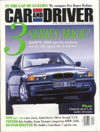 Car and Driver - April 1998