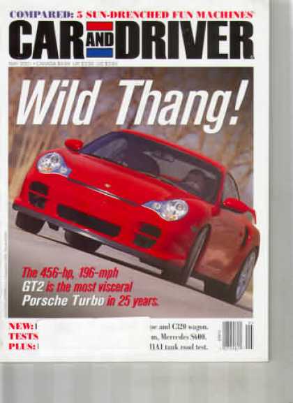 Car and Driver - May 2001