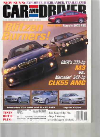 Car and Driver - June 2001
