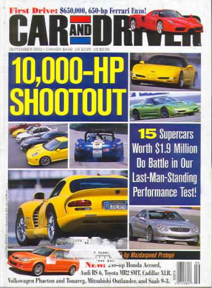 Car and Driver - September 2002