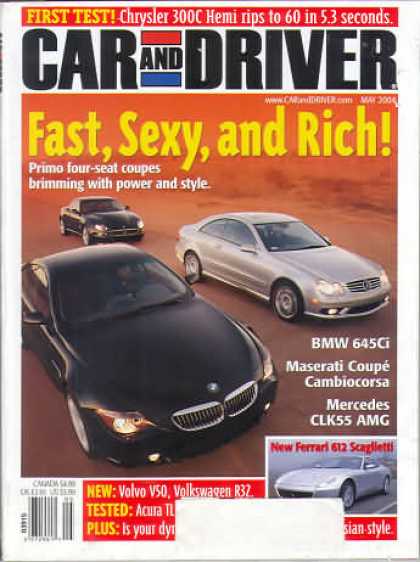 Car and Driver - May 2004