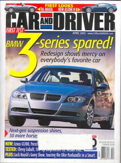 Car and Driver - April 2005