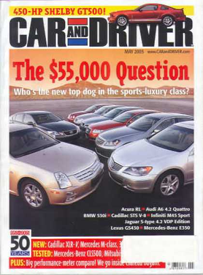 Car and Driver - May 2005