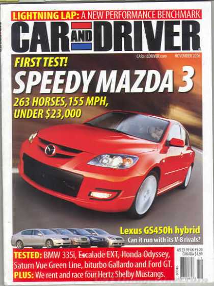 Car and Driver - November 2006