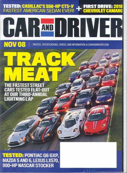 Car and Driver - November 2008