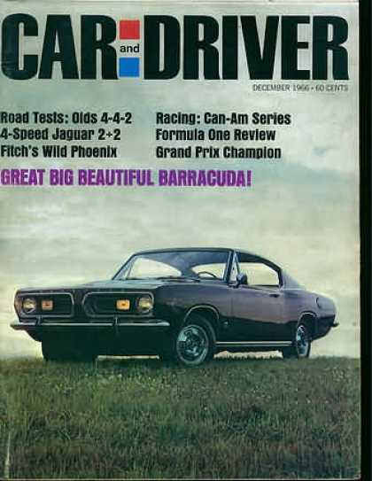 Car and Driver - December 1966