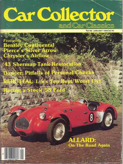 Car Collector - January 1984